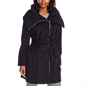 Cole Haan Signature Belted Wool Coat
